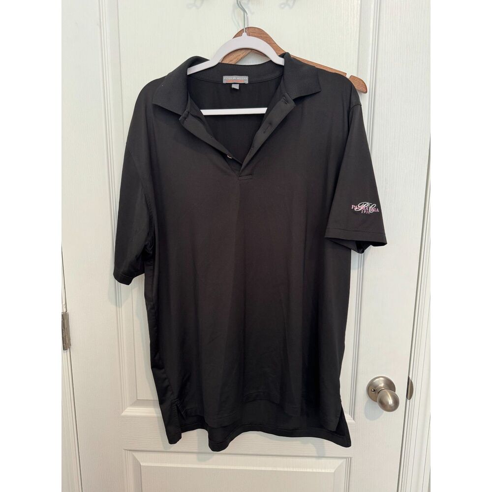 Mens Peter Millar Polo Shirt size Large